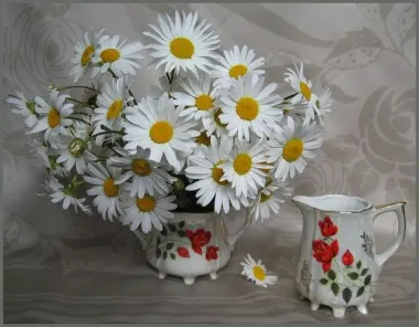 Открытка с пожеланиями Поздравление, красивое пожелание Открытка ромашки стильно, прикольно, коротко, своими словами