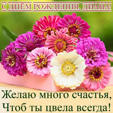 Открытка с пожеланиями Поздравление, красивое пожелание Яркая открытка с днем стильно, прикольно, коротко, своими словами