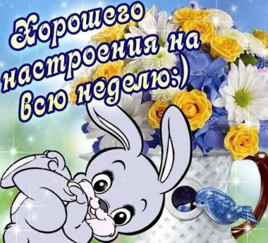 Открытка с пожеланиями Поздравление, красивое пожелание Прикольная картинка с хорошим стильно, прикольно, коротко, своими словами