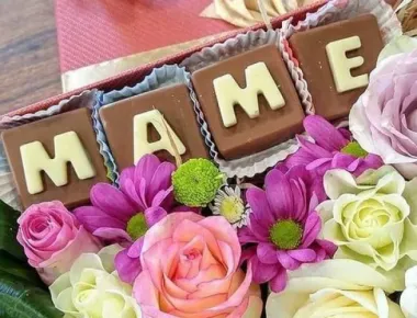 Открытка с пожеланиями День матери